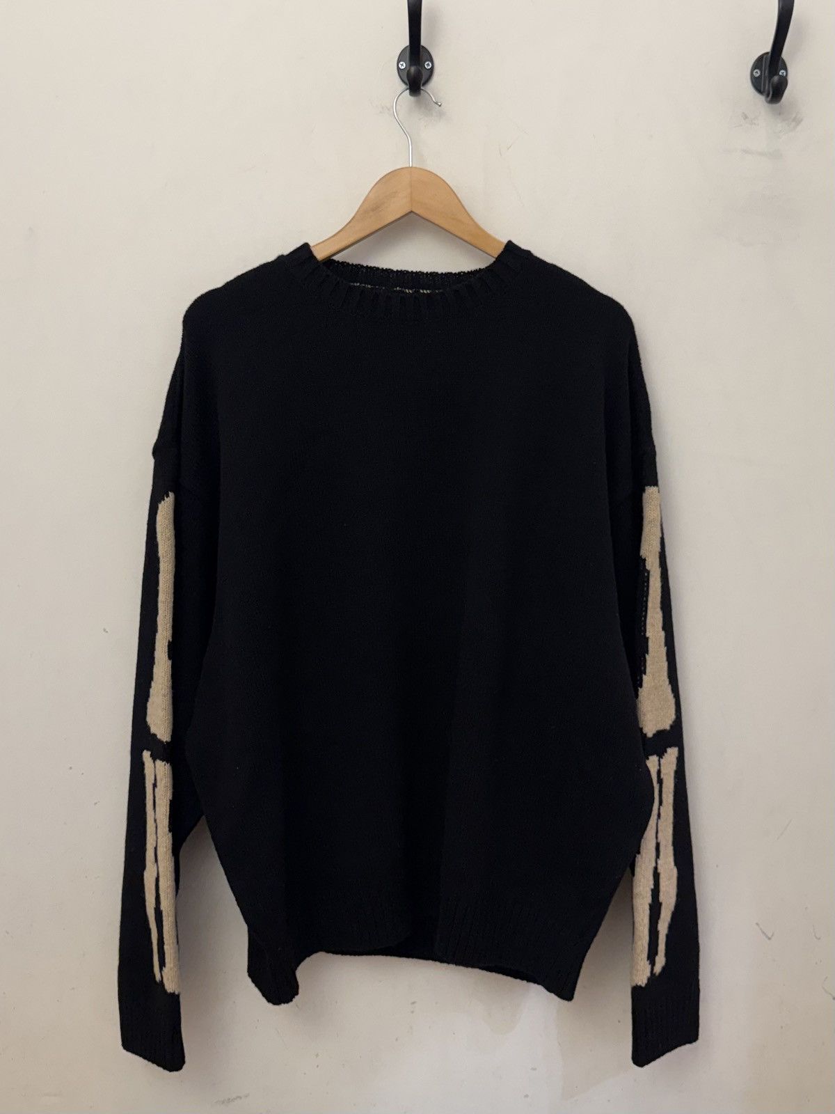 Kapital 5G Wool Bone Crew Sweater Size US L / EU 52-54 / 3 - 1 Thumbnail