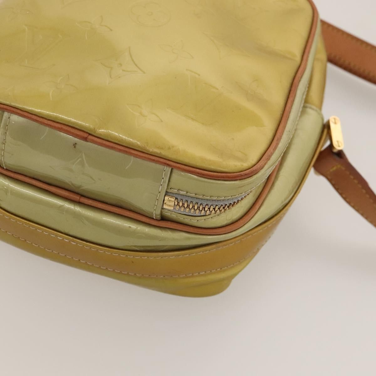 Louis Vuitton LOUIS VUITTON Monogram Vernis Wooster Shoulder Bag Gris Size ONE SIZE - 10 Thumbnail