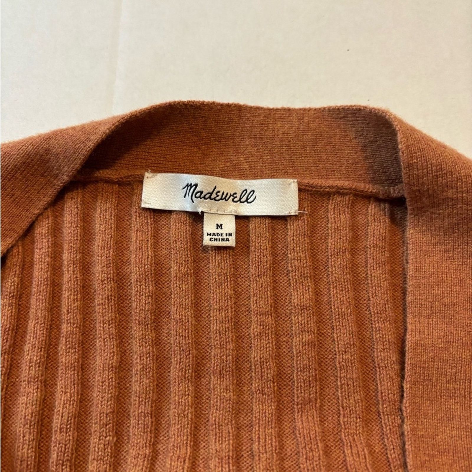 Madewell Madewell Cropped Cardigan Size M / US 6-8 / IT 42-44 - 2 Thumbnail