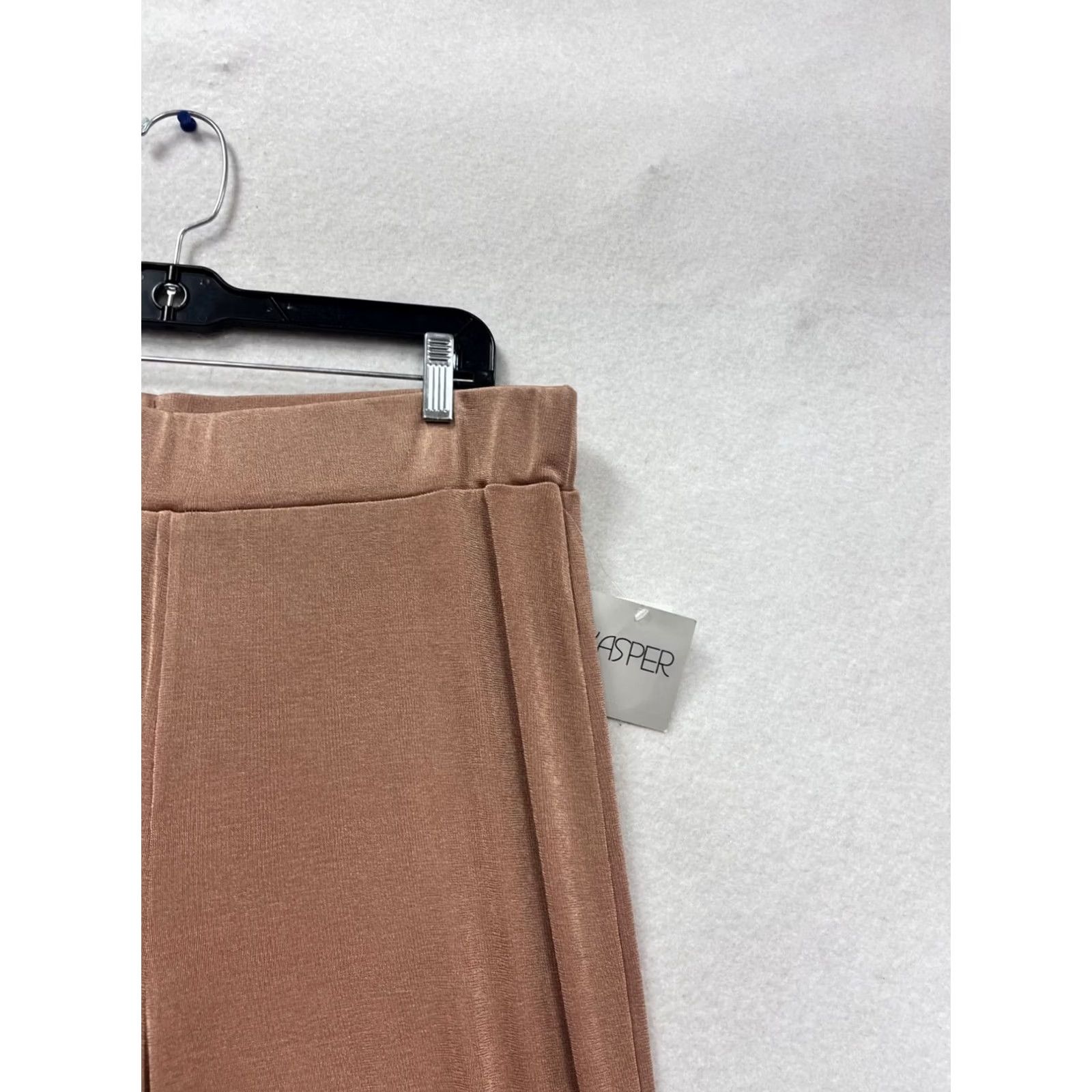 Esprit Esprit Dress Pants Wide-Leg L Brown Womens Pants Large Regular Polyester Elastane Satin All Season Tags Attached Uniform Dress Pants Women Mens? Size 36" / US 14 / IT 50 - 6 Thumbnail