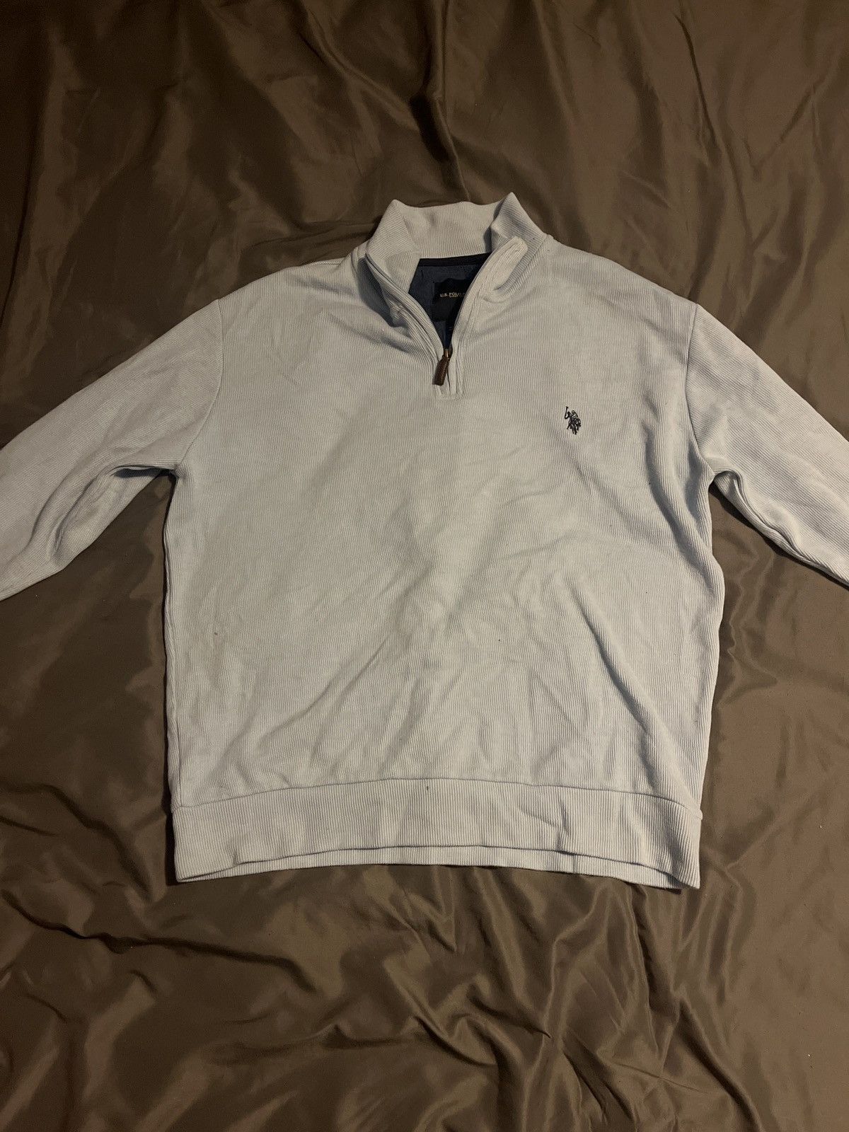 U.S. Polo Assn. × Vintage Polo quarter zip Size US L / EU 52-54 / 3 - 1 Thumbnail