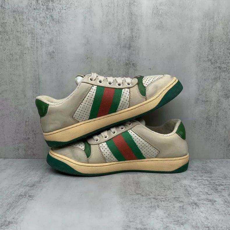 Gucci Gucci Dirty Sneakers Size 34.5-2505 Size US 4 / IT 34 - 3 Thumbnail
