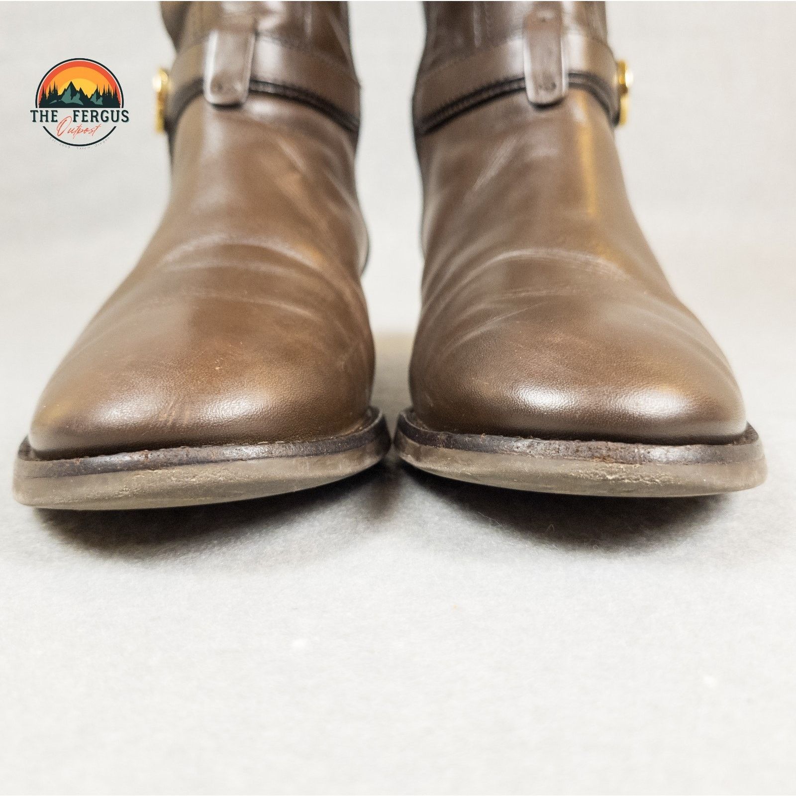 Tory Burch Tory Burch Bristol Brown Leather Knee High Riding Boot Sz 7 Size US 7 / IT 37 - 11 Thumbnail
