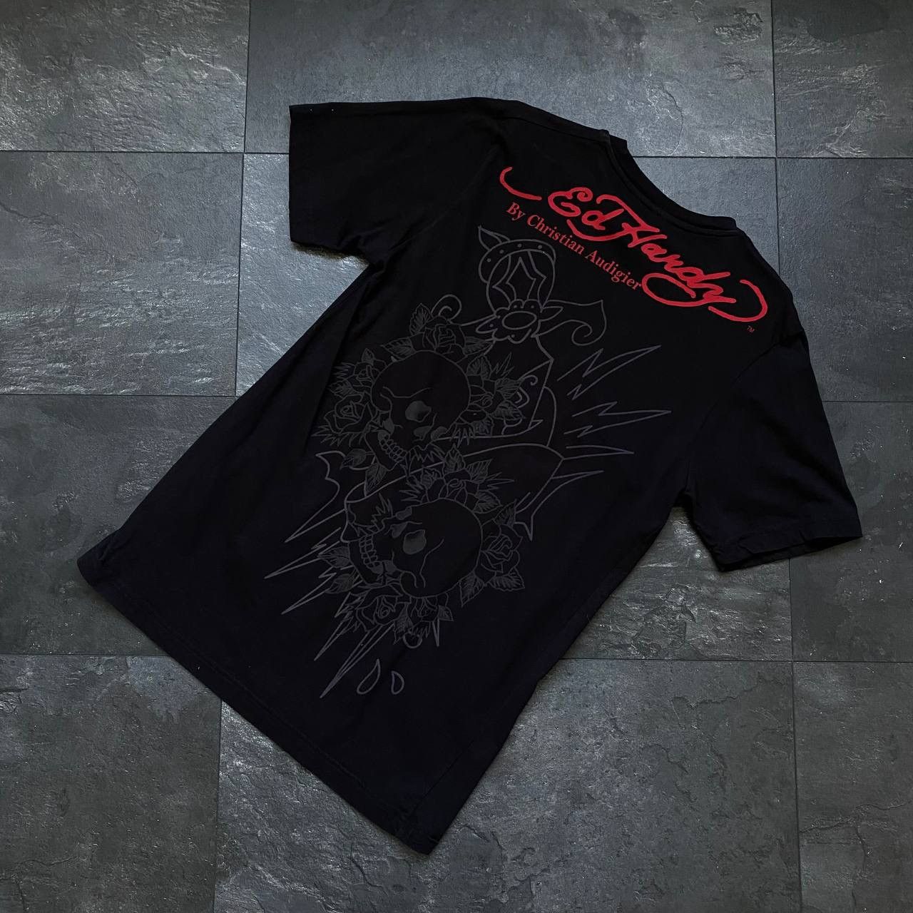 Christian Audigier × Ed Hardy Vintage big logo Ed hardy skulls tee shirts Size US M / EU 48-50 / 2 - 7 Thumbnail
