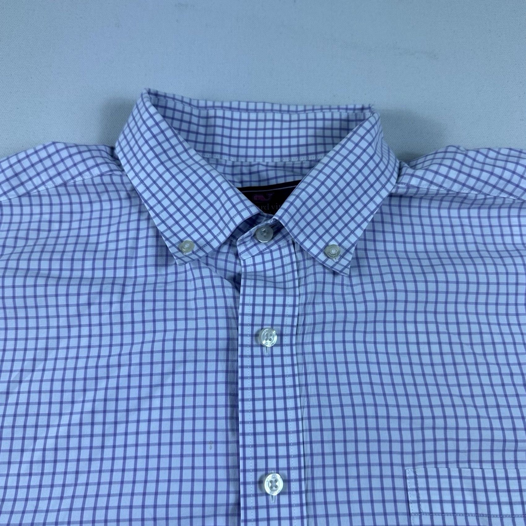 Vineyard Vines VINEYARD VINES Murray Shirt Button-Down Shirt Cotton Mens 2XL Long Sleeve Plaid Multicolor Size US XXL / EU 58 / 5 - 3 Thumbnail