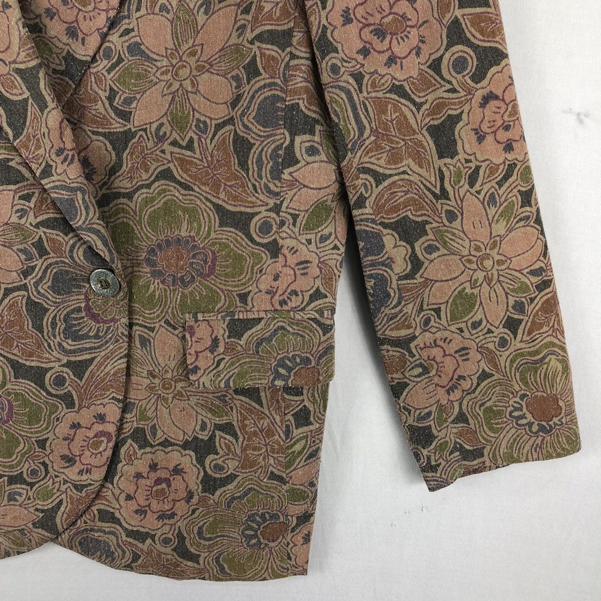Vintage Vintage 80's Gianni Lo Giudice Milano Fullprint Coat Size M / US 6-8 / IT 42-44 - 3 Thumbnail