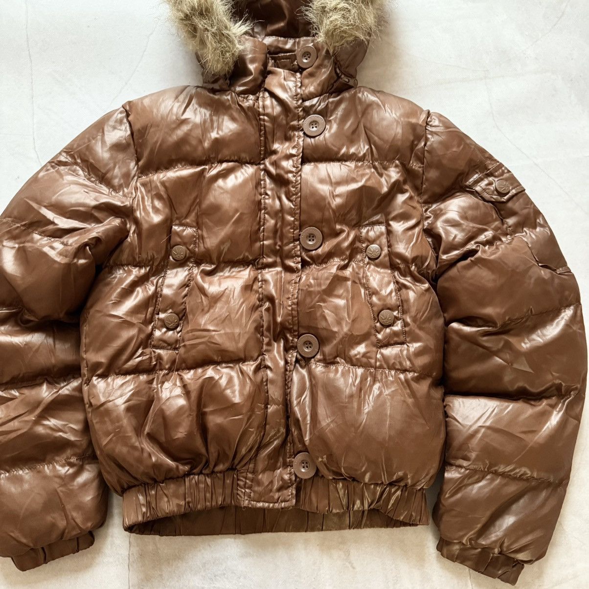 If Six Was Nine Military Bomber Jacket Fur LGB If Six Was Nine Vibe Y2K Size M / US 6-8 / IT 42-44 - 4 Thumbnail