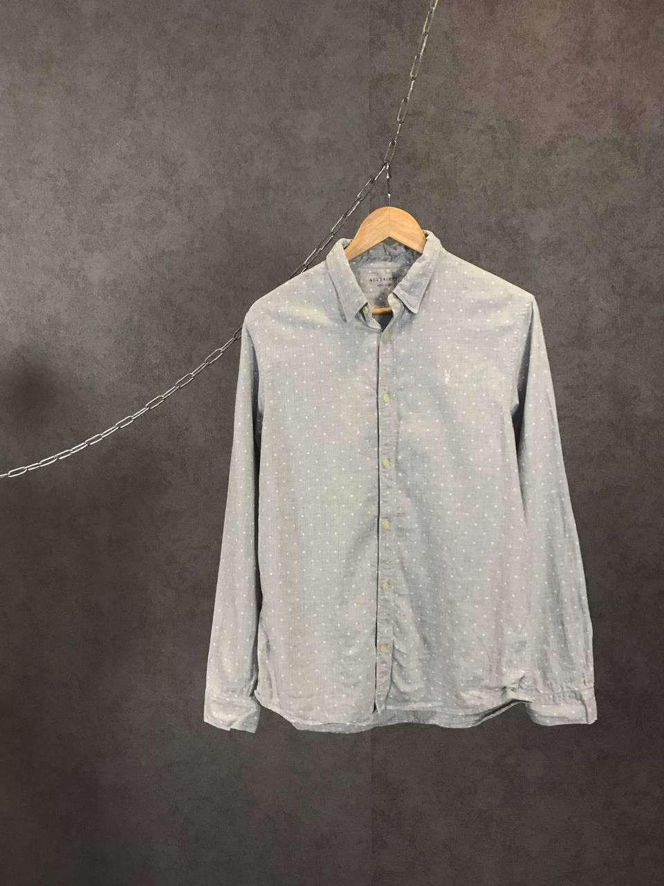 Allsaints Allsaints designer monogram logo shirt Size US M / EU 48-50 / 2 - 1 Thumbnail
