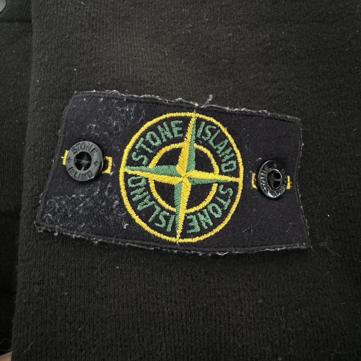 Stone Island × Vintage 🔥AW 1999 Stone Island Hoodie Button Sweatshirts Size US M / EU 48-50 / 2 - 4 Thumbnail
