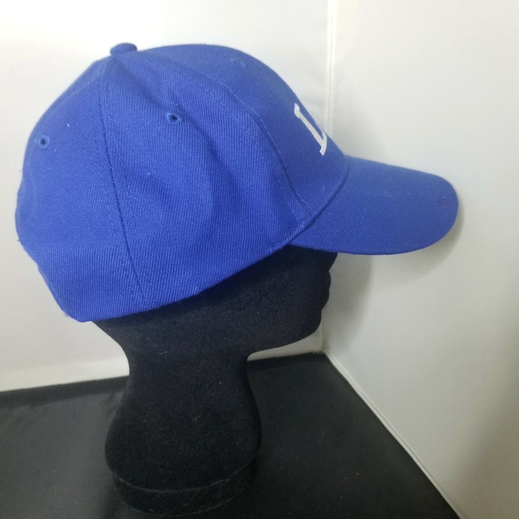 Vintage Vintage LCS Baseball Hat Dad Cap Embroidered OTTO Navy Adjustable Size ONE SIZE - 5 Thumbnail