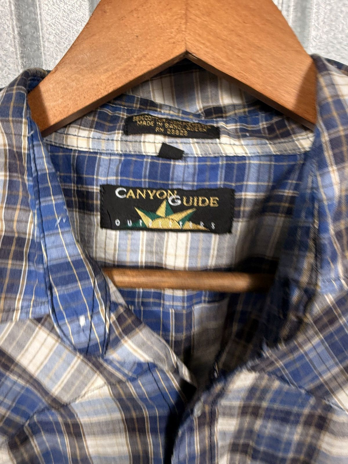 Other Vintage Canyon Guide Western Pearl Snap Short Sleeve Shirt Size US L / EU 52-54 / 3 - 5 Thumbnail