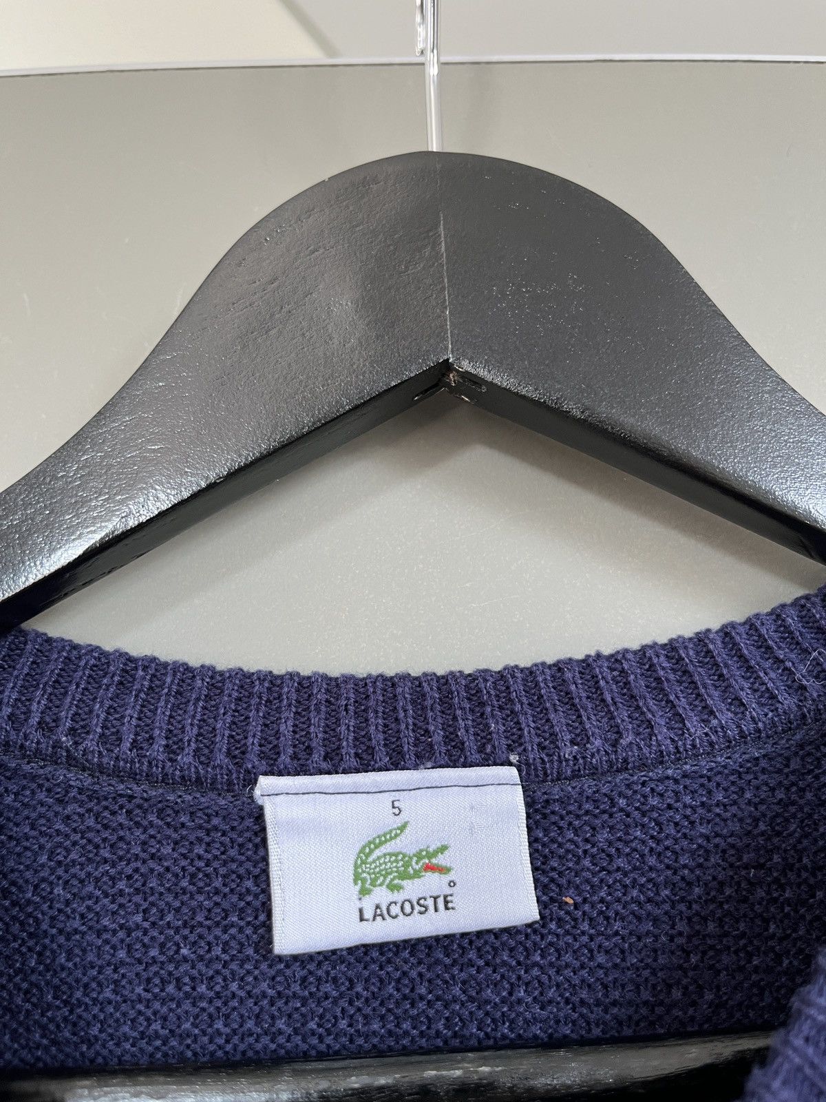 Lacoste LACOSTE Vintage Striped France Sweater Size US L / EU 52-54 / 3 - 4 Thumbnail