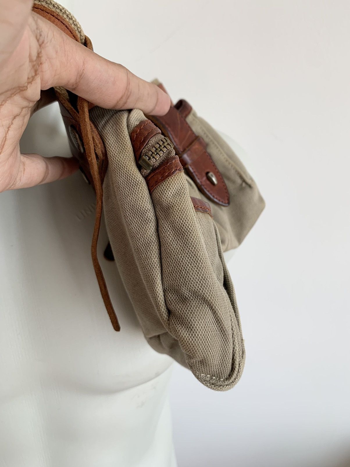 Genuine Leather Unison Dept Cargo Utility Bag Size ONE SIZE - 7 Thumbnail