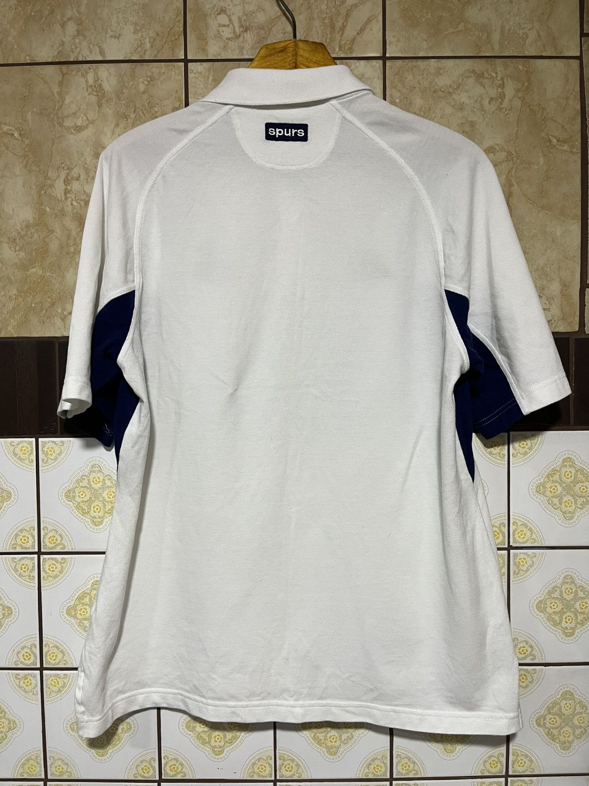 Adidas Adidas Tottenham Hotspurs vintage 00 polo Size US L / EU 52-54 / 3 - 3 Thumbnail