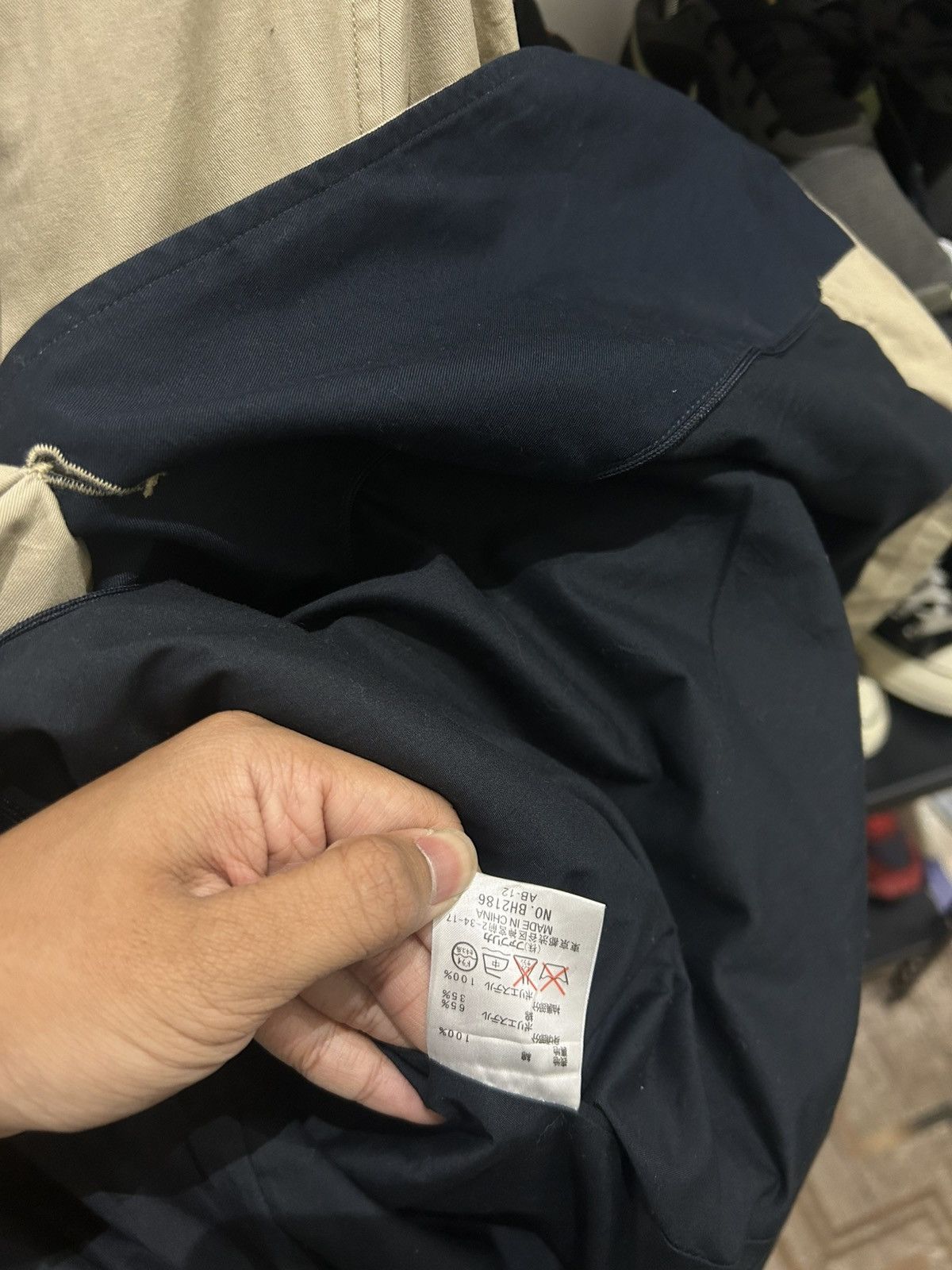 Lacoste Authentic Lacoste Beige Mac Coat / Trench Jacket - Size 48 Size US M / EU 48-50 / 2 - 5 Thumbnail