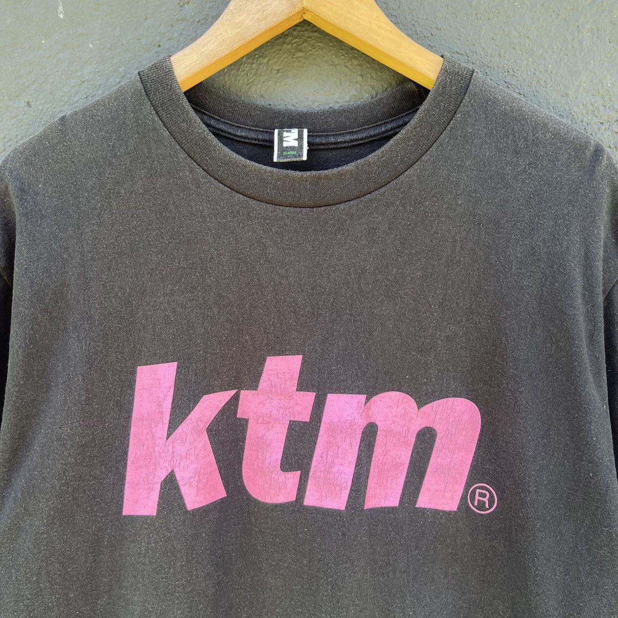 Japanese Brand Thrashed Faded Vintage KTM Naked Girl ERD GRUNGE Tee Size US XL / EU 56 / 4 - 5 Thumbnail