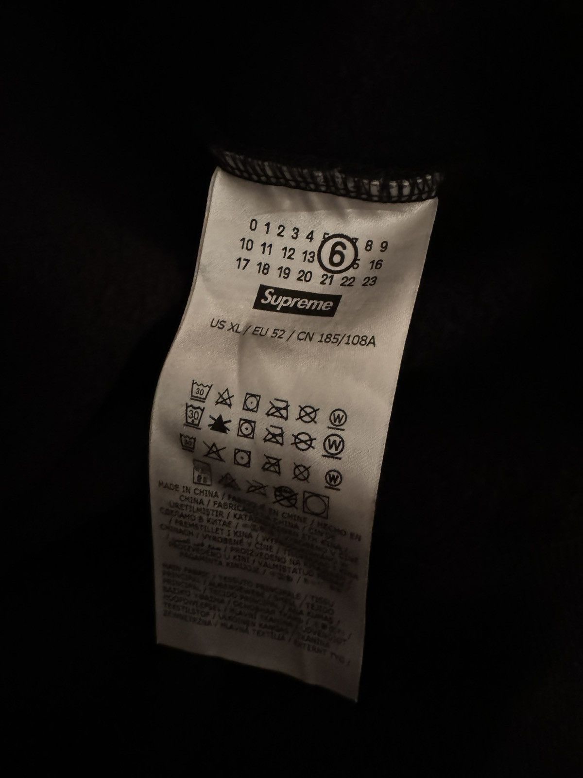 Maison Margiela × Supreme ***NEW SUPREME MARGIELA ZIP UP HOODIE Size US XL / EU 56 / 4 - 5 Thumbnail