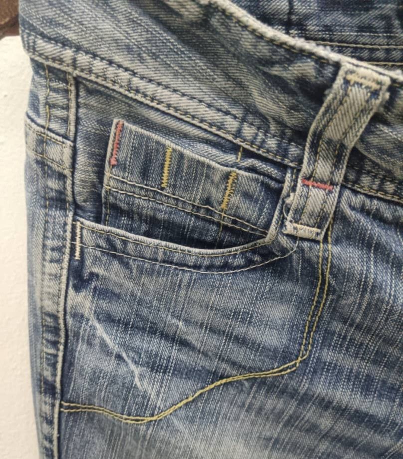 If Six Was Nine × Japanese Brand × Seven 7 💥BEST OFFER💥C SEVENTEEN BOOTCUT DISTRESSED DENIM Size 30" / US 8 / IT 44 - 7 Thumbnail