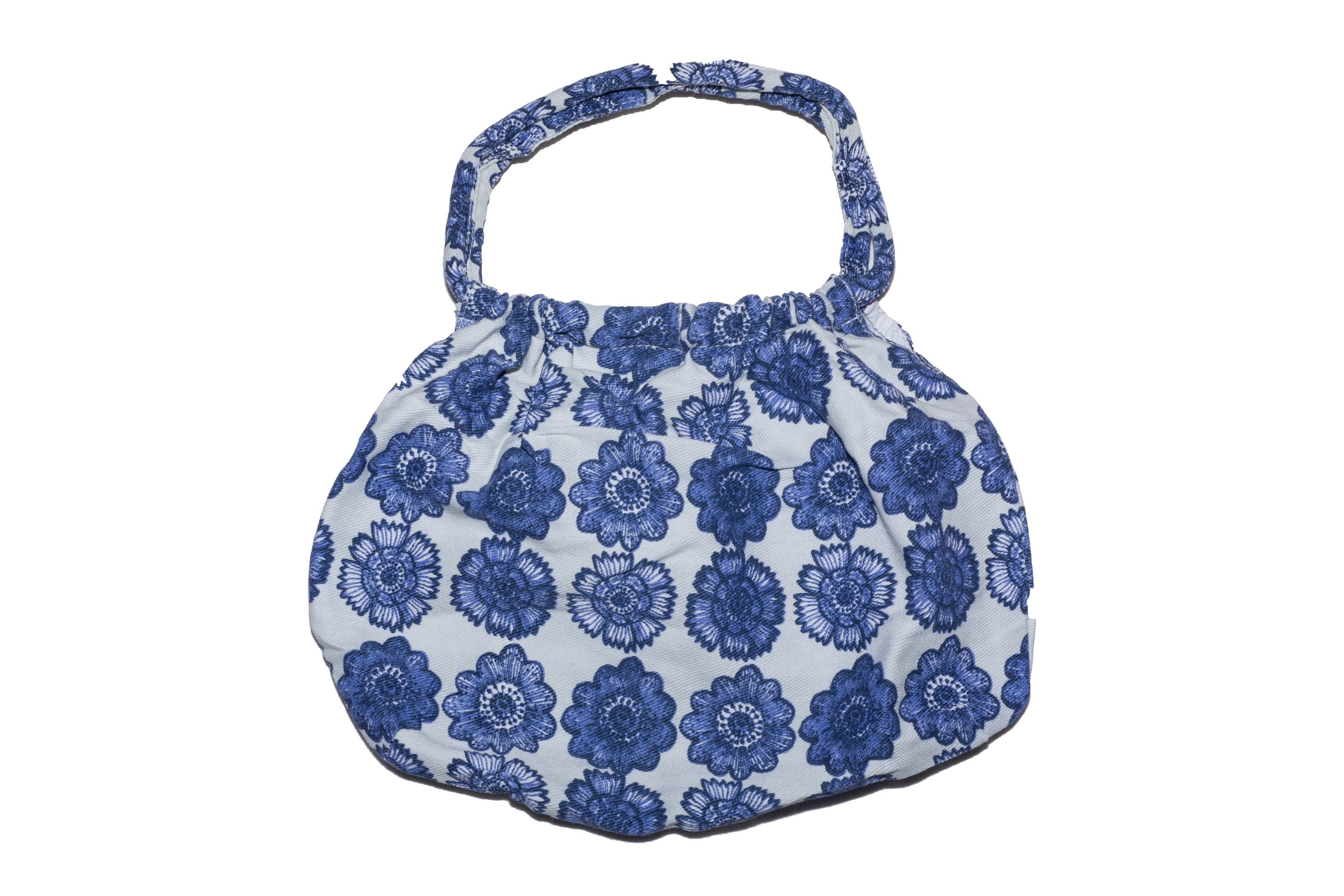 Issey Miyake Ring Handle Floral Hand Bag Shopper Size ONE SIZE - 1 Thumbnail