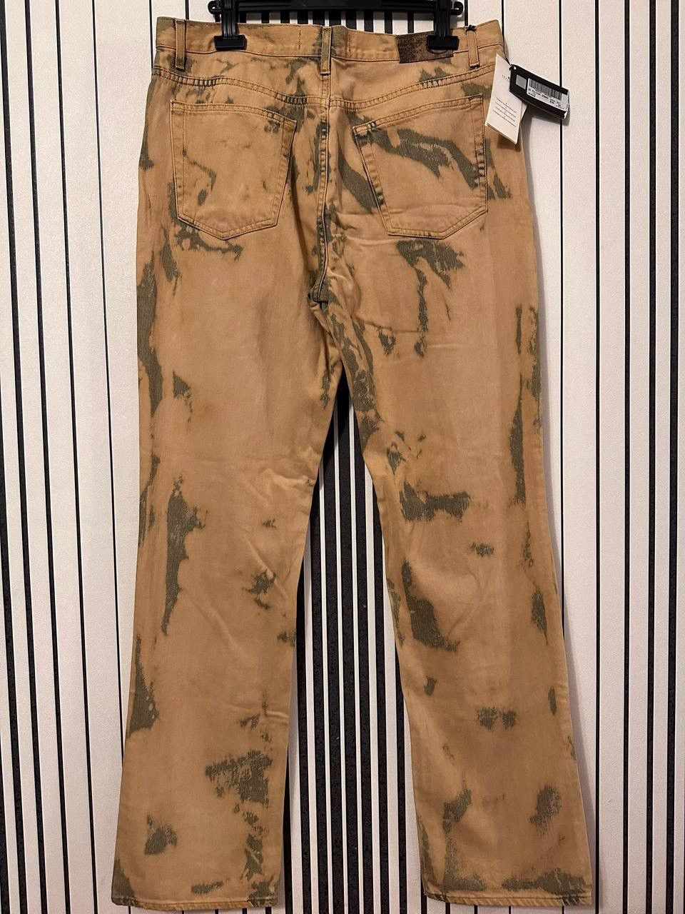 Roberto Cavalli Just cavalli by Roberto Rarest Bleached Y2k Denim Pants Size US 37 - 2 Thumbnail