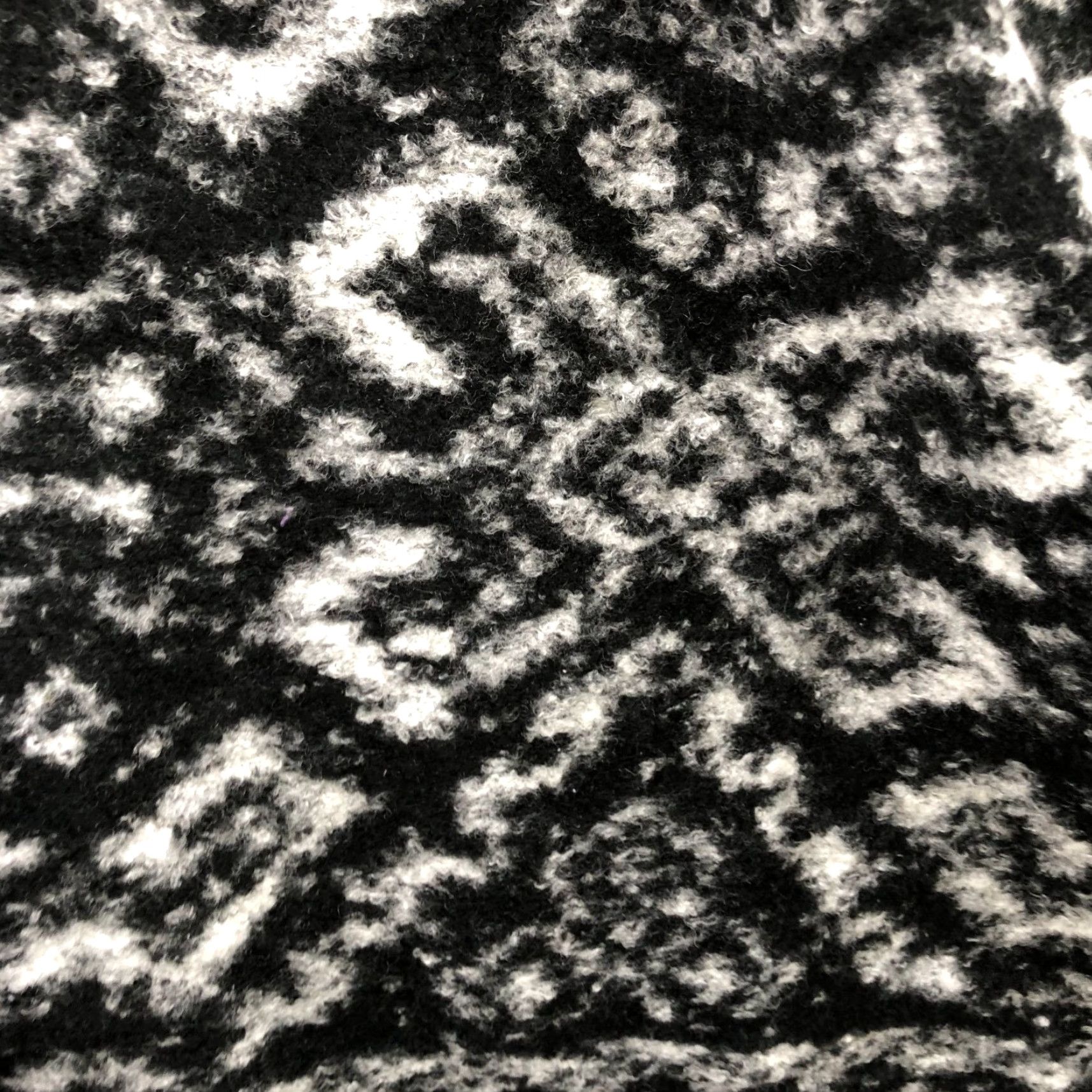 Lucky Brand Lucky Brand Cardigan Womens One Size Black Gray Aztec Print Geometric Boho Southwestern Knit Kimono Sleeve Fall Winter Womens Size ONE SIZE - 7 Thumbnail