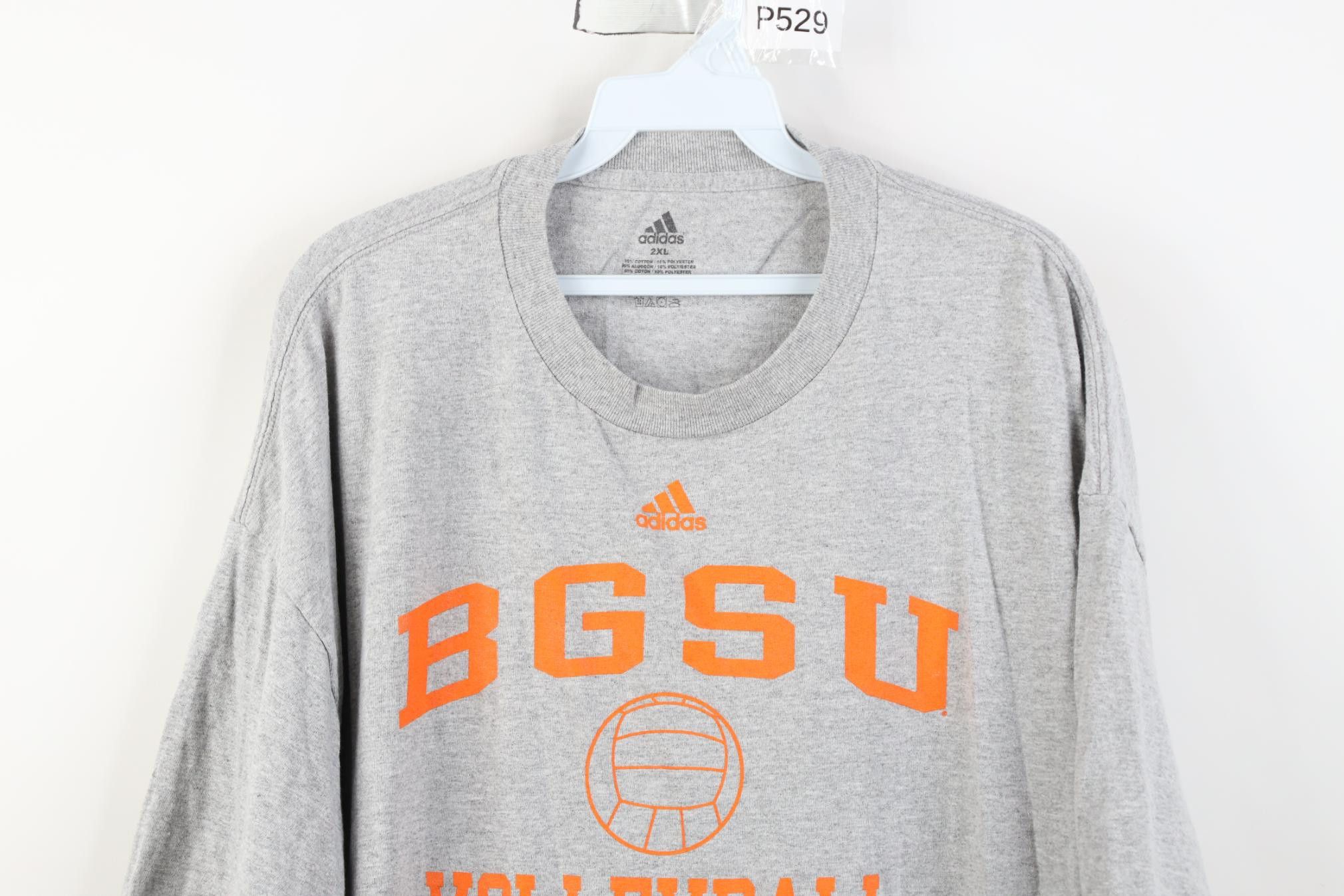 Adidas Adidas Bowling Green State University Volleyball T-Shirt Size XXL / US 16-18 / IT 52-54 - 2 Thumbnail