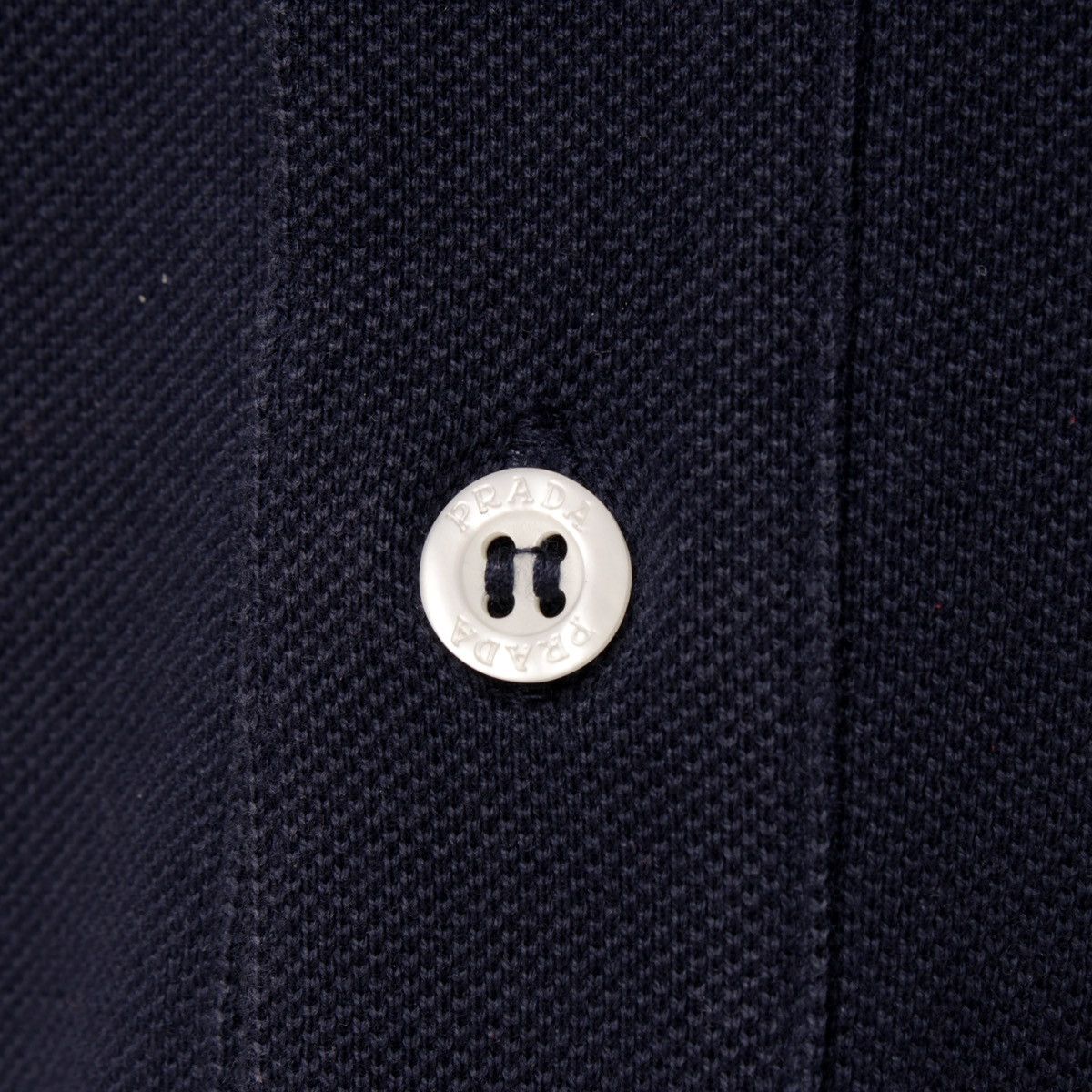 Prada Authentic PRADA Polo Shirts Dark Blue Size: L Size US L / EU 52-54 / 3 - 4 Thumbnail