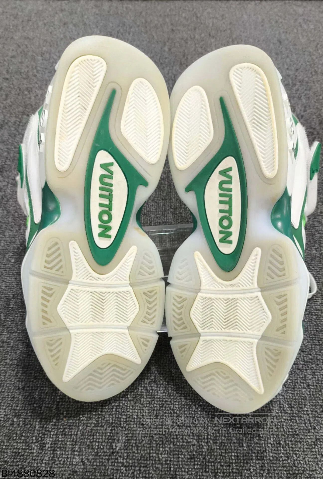 Louis Vuitton louis vuitton trainer 2.0 green and white. Size US 8.5 / EU 41-42 - 2 Thumbnail