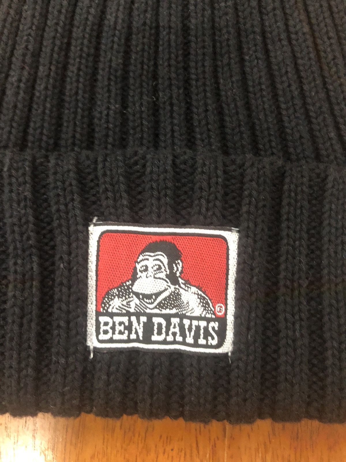 Ben Davis BEN DAVIS Beanie Hat Black Size ONE SIZE - 2 Thumbnail