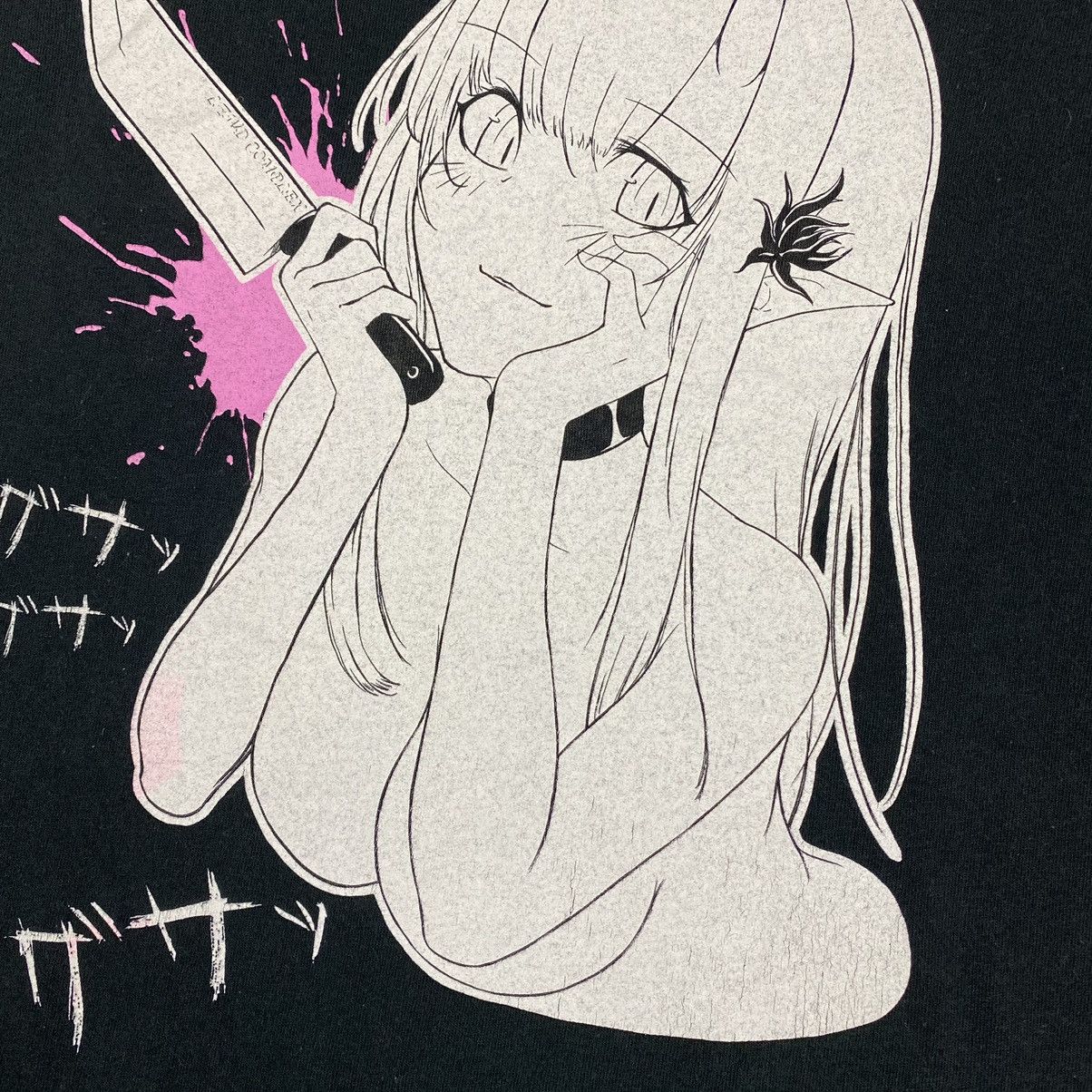 Anime × Japanese Brand LEWD COMPLEX Horror Anime Hentai Graphic Tee Size US XL / EU 56 / 4 - 5 Thumbnail