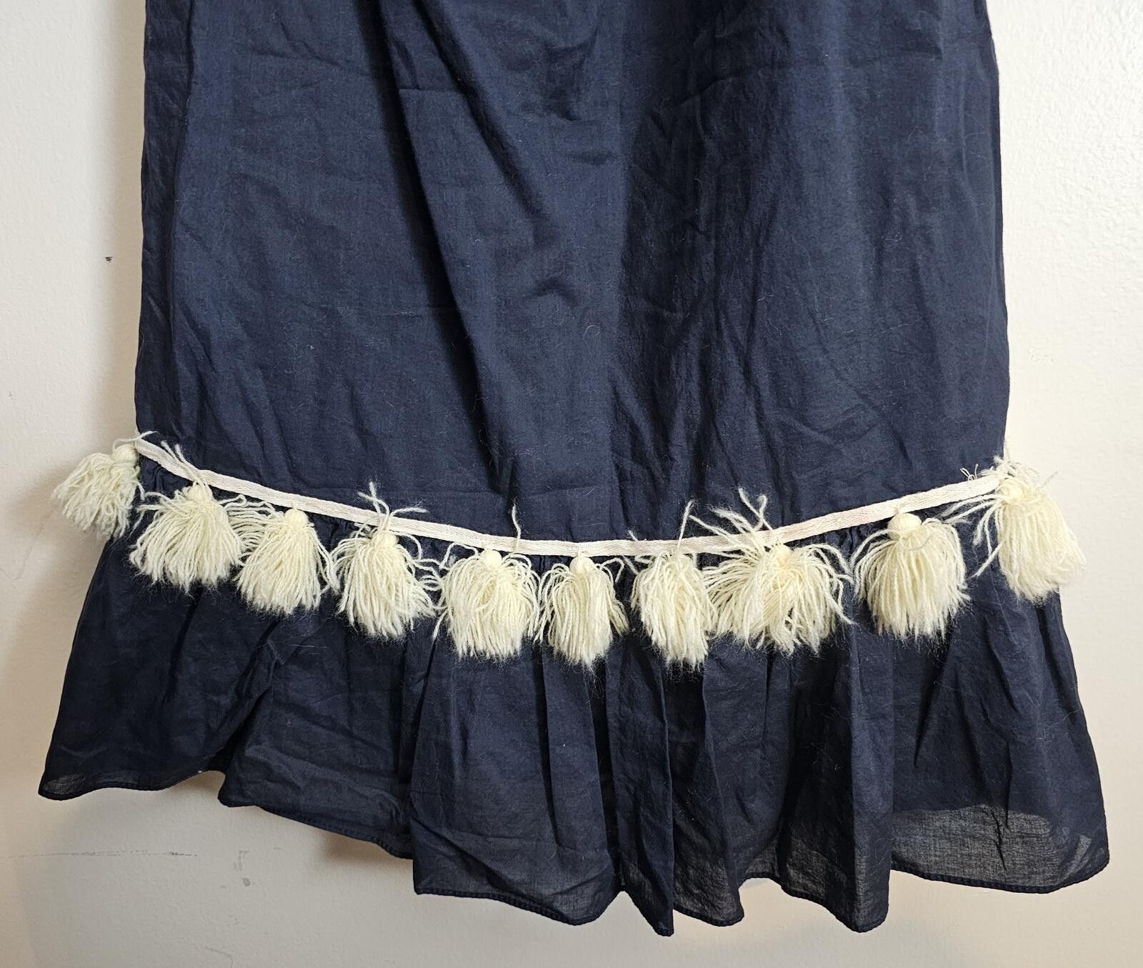 Other MISA Dress Blue Womens Size XS Los Angeles Ruffle Size XS / US 0-2 / IT 36-38 - 4 Thumbnail