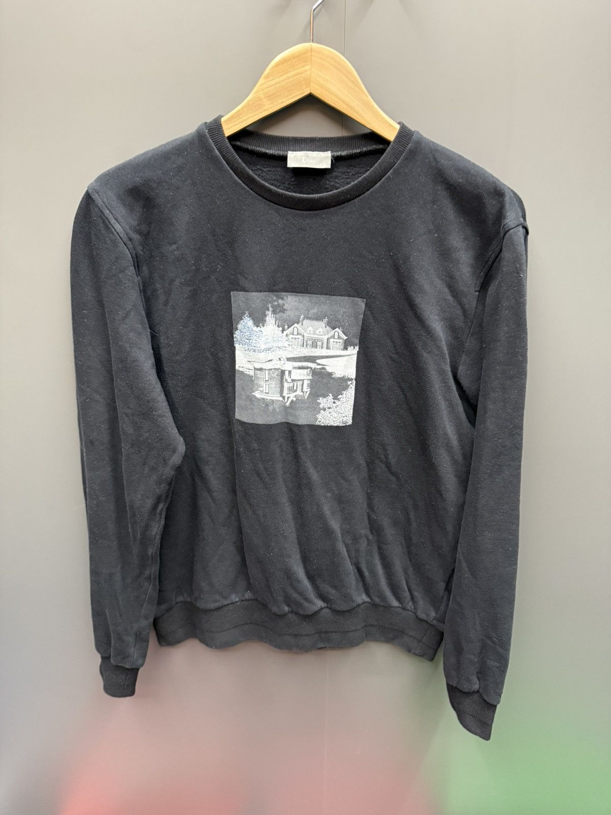 Dior Dior Mansion Graphic Crewneck Black - Medium Size US M / EU 48-50 / 2 - 1 Thumbnail