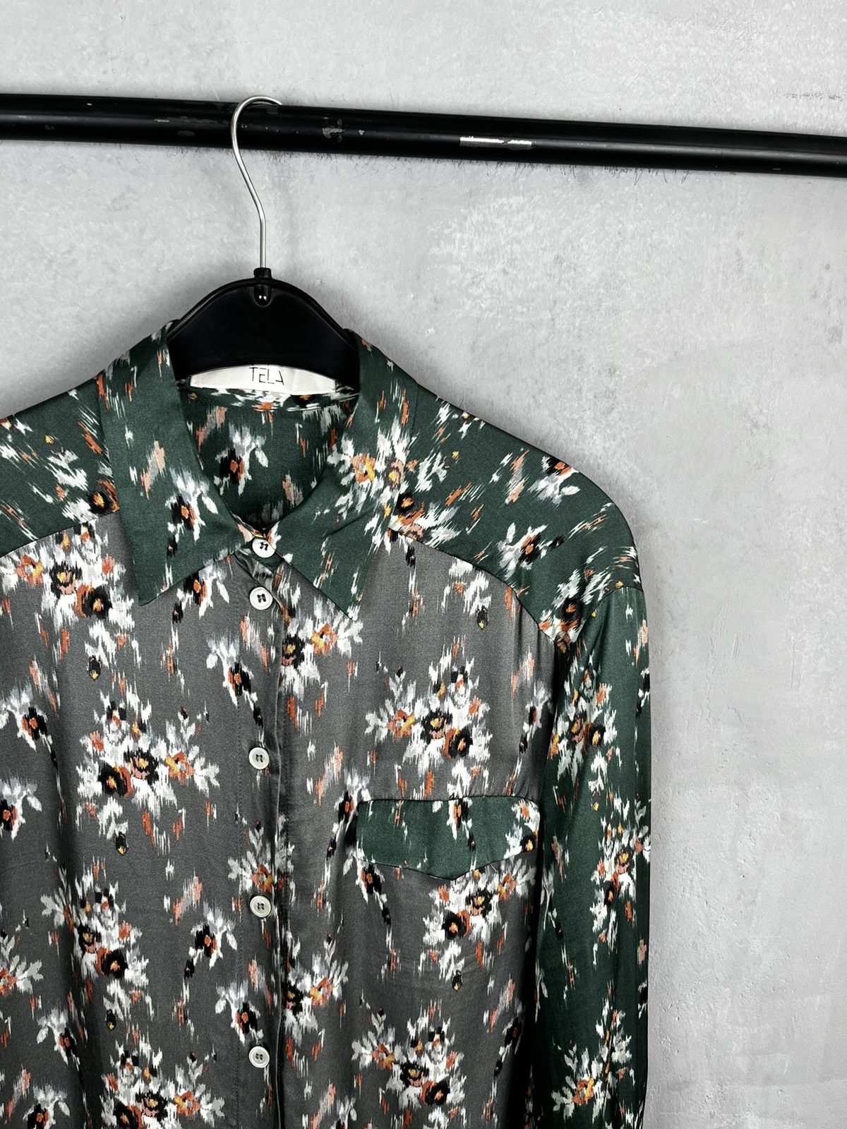 Designer × Other Tela silk button shirt Size M / US 6-8 / IT 42-44 - 2 Thumbnail