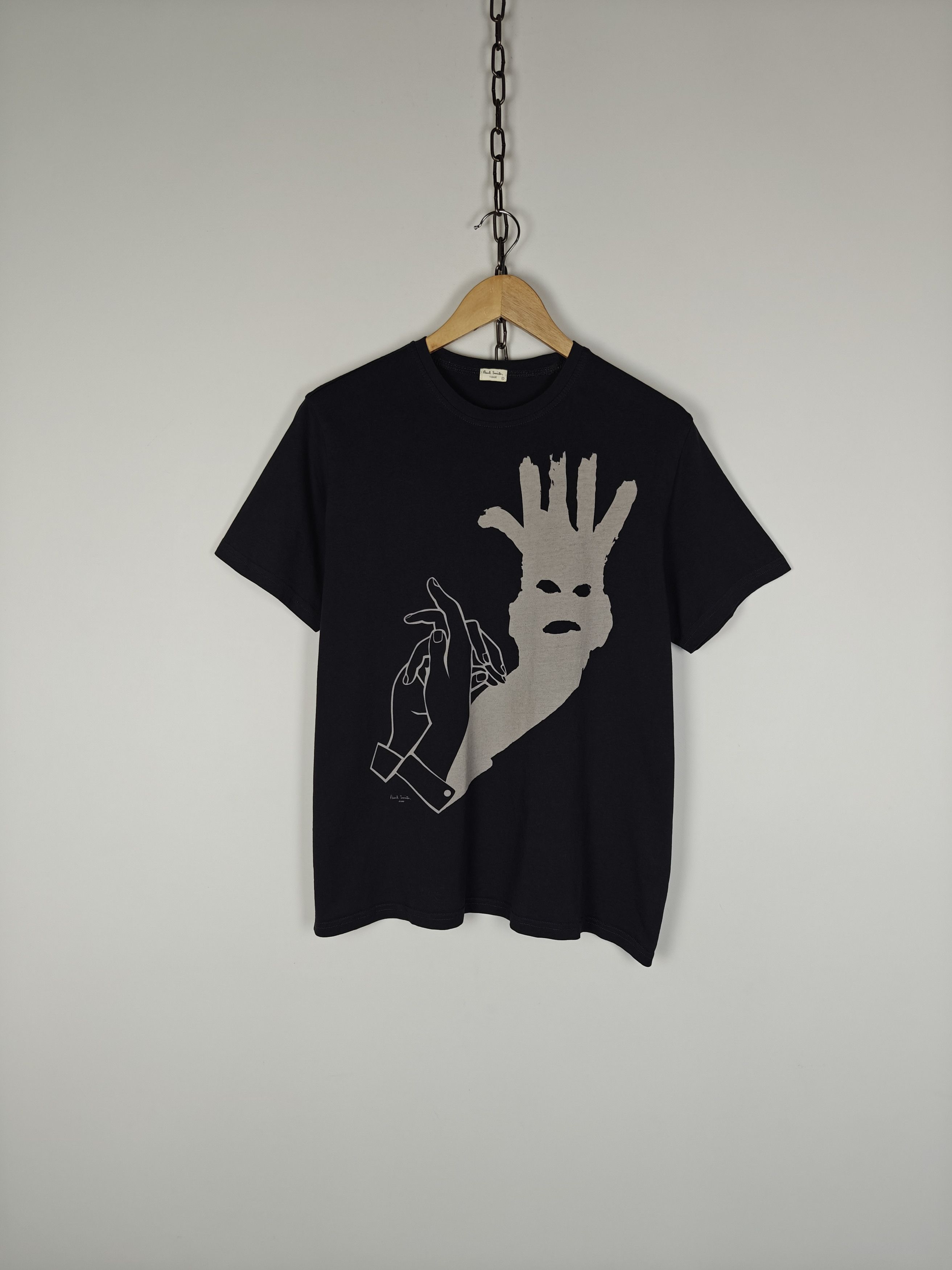 Paul Smith Paul Smith T-Shirt Print Tee Gray size L Size US L / EU 52-54 / 3 - 1 Thumbnail