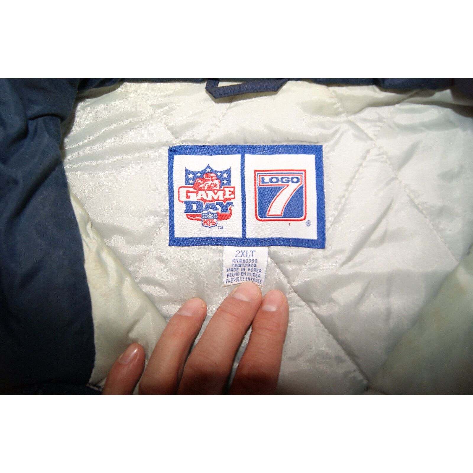 Logo 7 VTG Logo 7 NFL Dallas Cowboys Puffer Jacket NFL Mens 2XLT Size US XXL / EU 58 / 5 - 8 Thumbnail