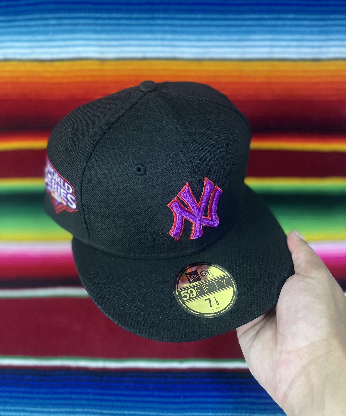 image of Hat Club x Mlb Hatclub Noho Moonrocks Ny Yankees in Black, Men's