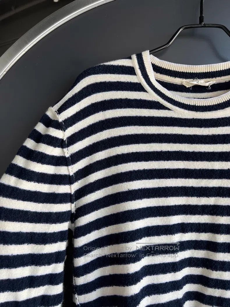 The Row The Row Blue and white striped cuffed sweater Size XS / US 0-2 / IT 36-38 - 5 Thumbnail