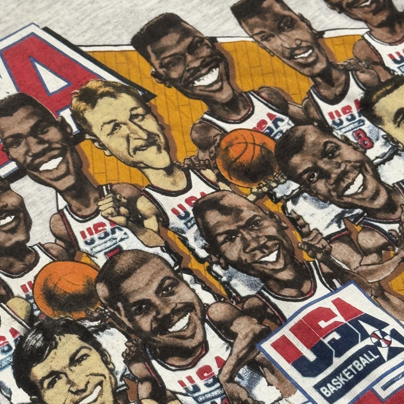Salem Sportswear 1992 Dream Team T-Shirt Salem Sportswear Sz S - Stark Size US S / EU 44-46 / 1 - 4 Thumbnail
