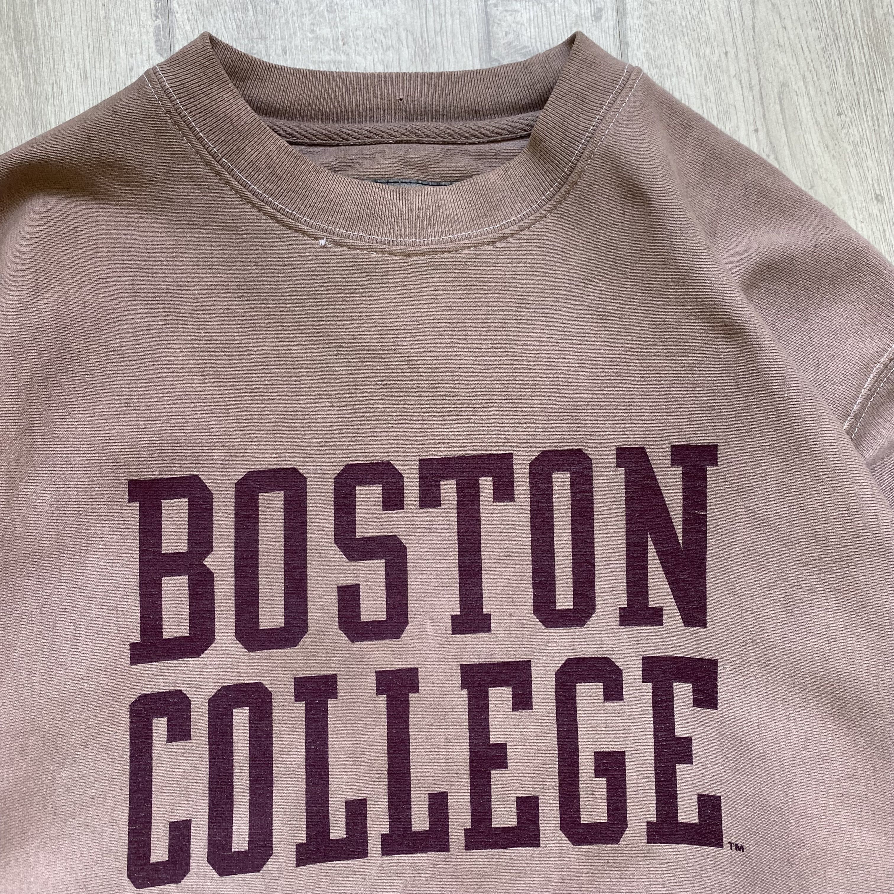 Champion Vintage CHAMPION Boston college heavy Boxy sweatshirt Revers Size US M / EU 48-50 / 2 - 6 Thumbnail