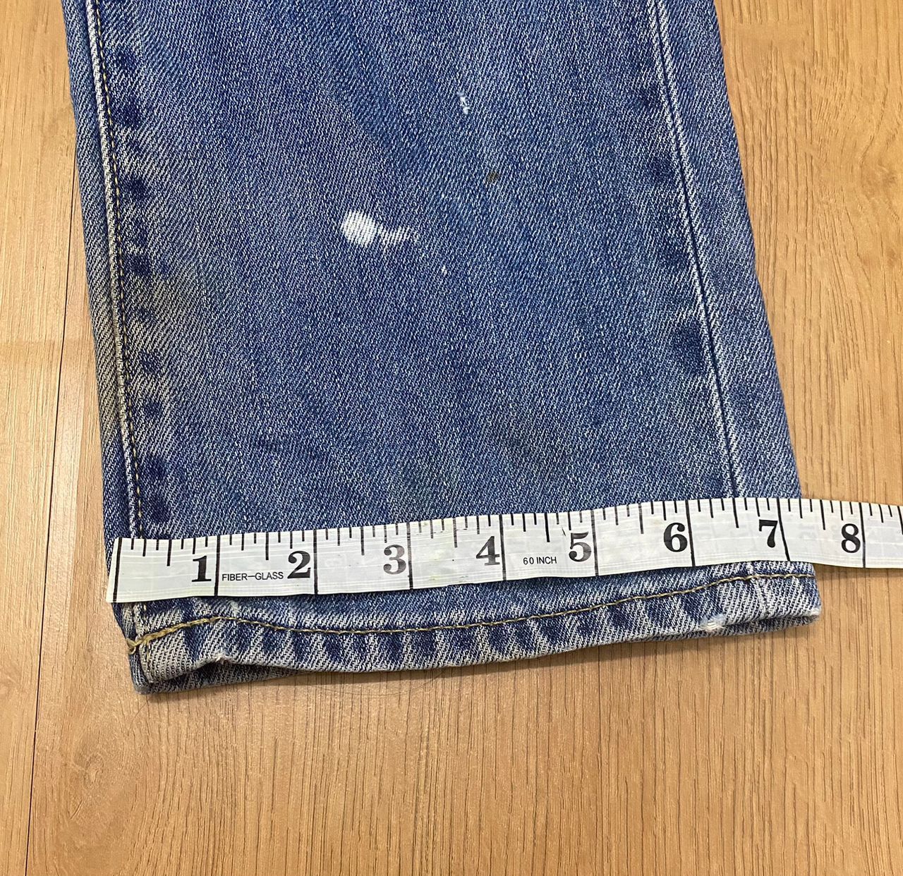 Japanese Brand Vintage Uniqlo Jeans Straight Distressed Denim Size US 30 / EU 46 - 7 Thumbnail