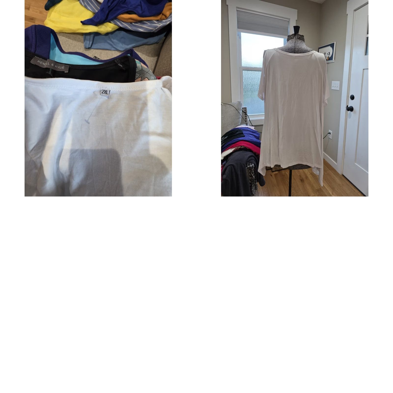 Vintage Womens 2XL Cold Shoulder White Tee Shirt T-Shirt Shirt Women White 2XL Size XXL / US 16-18 / IT 52-54 - 8 Thumbnail