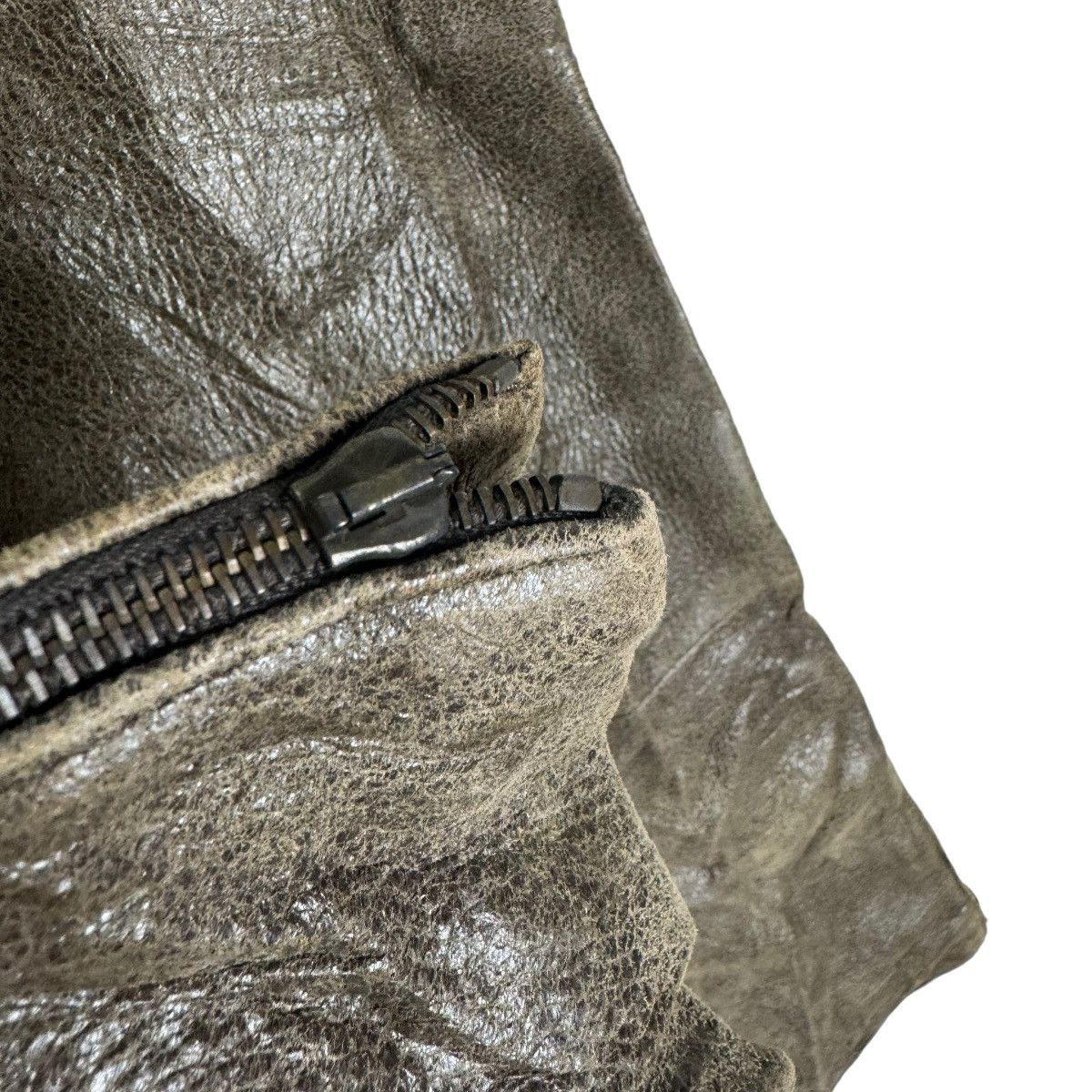 Ruffo Research 🔥RUFFO RESEARCH LEATHER FW2000 TROUSER PANTS Size 30" / US 8 / IT 44 - 6 Thumbnail