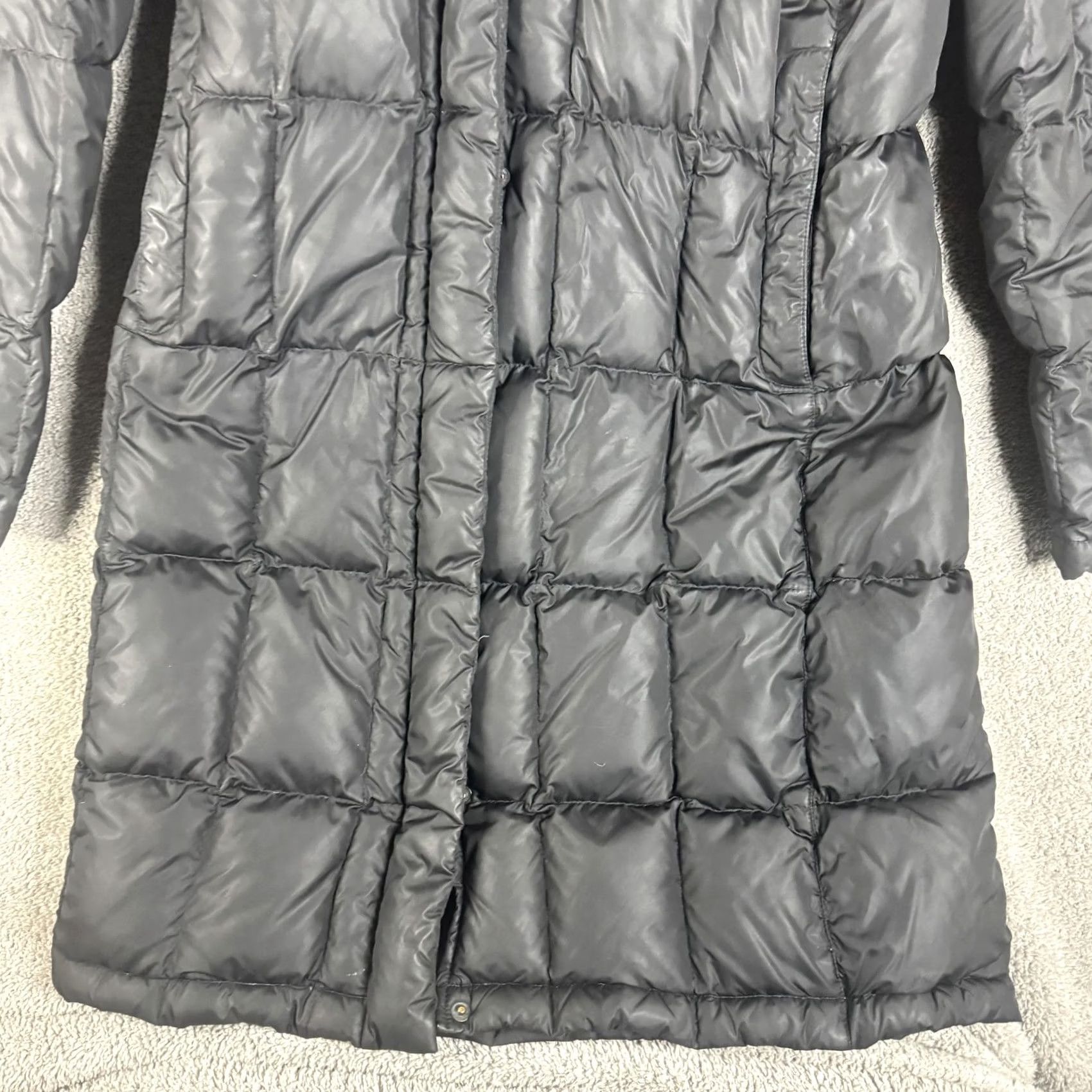 The North Face The North Face Coat Womens Small Black Long Down Puffer Hooded Zip Insulated Size S / US 4 / IT 40 - 4 Thumbnail