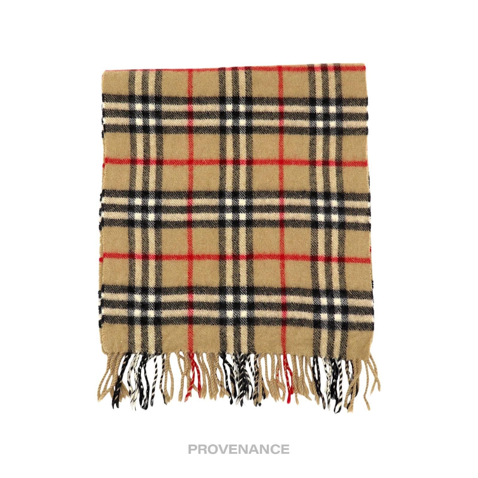 Burberry 🔴 Burberry Scarf - PURE CASHMERE Nova Check Size ONE SIZE - 2 Thumbnail