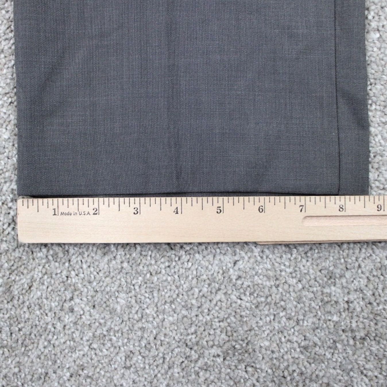 Ralph Lauren LAUREN Ralph Lauren Dress Pants Mens 42x30 Gray Flat Front Poly/Rayon Blend Dress Pants Mens Gray 90s Preppy Style Regular Straight Front Size US 42 / EU 58 - 5 Thumbnail