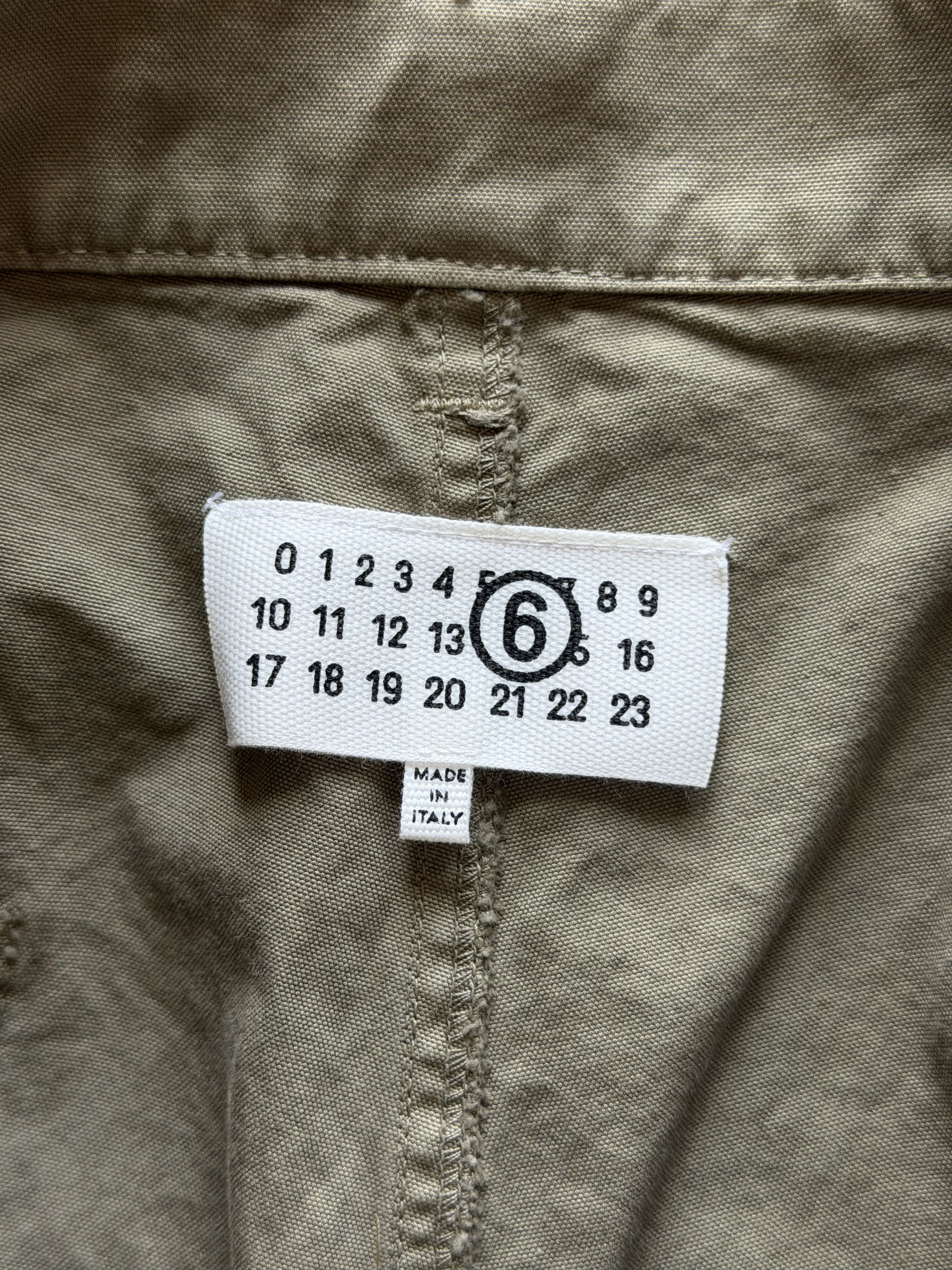 MM6 MM6 Maison Margiela Double Knee Cargo Pants in Khaki Green Size US 34 / EU 50 - 8 Thumbnail