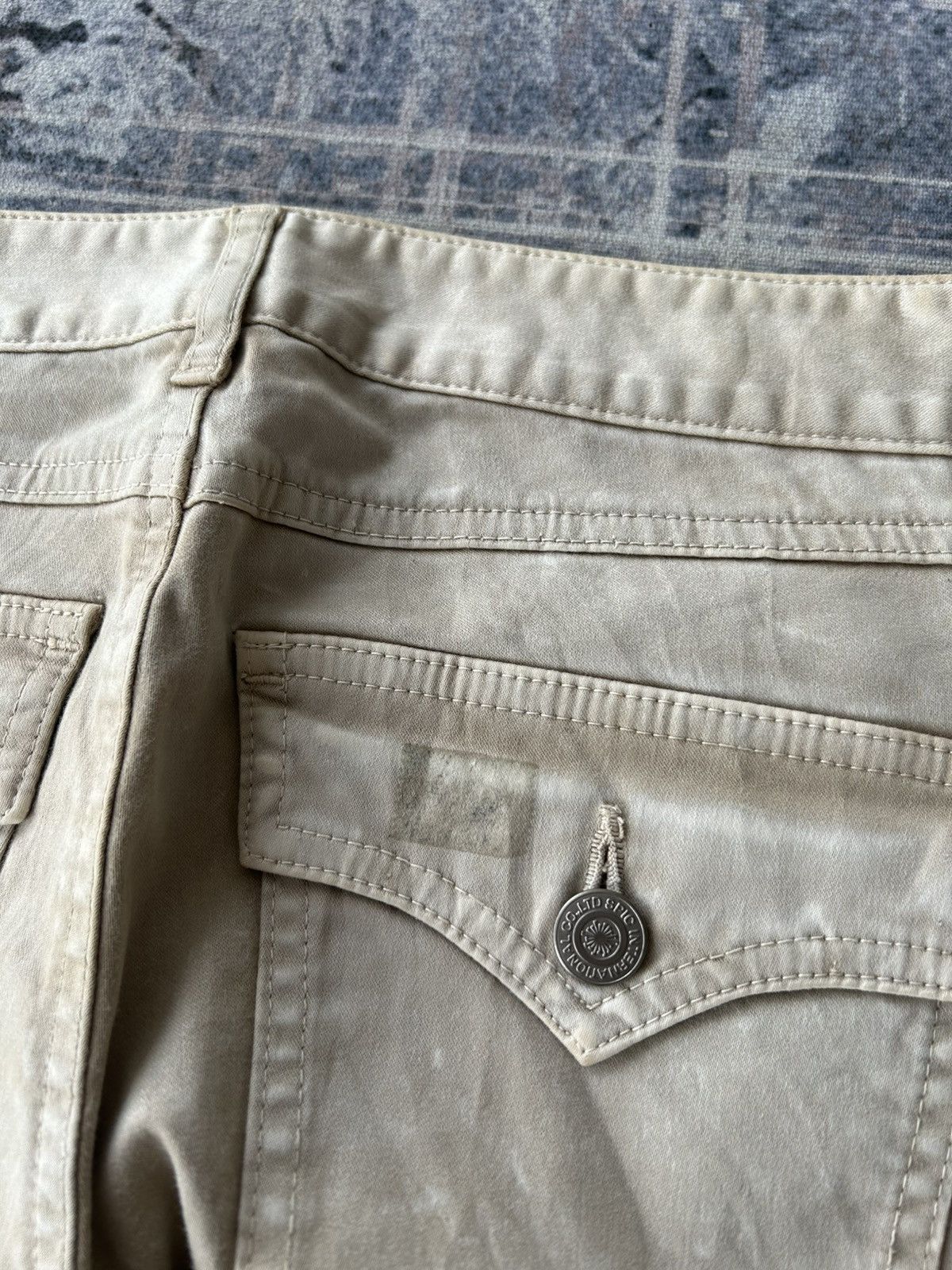 If Six Was Nine Tornado Mart Flared Plain Pants Size US 29 - 12 Thumbnail