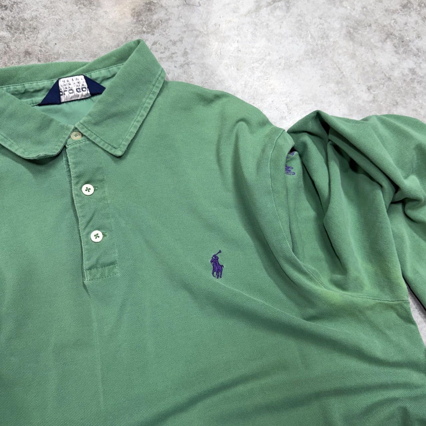 Polo Ralph Lauren Polo Ralph Lauren Polo Golf Shirt Mens L Green Olympia Fields Long Sleeve Size US L / EU 52-54 / 3 - 2 Thumbnail