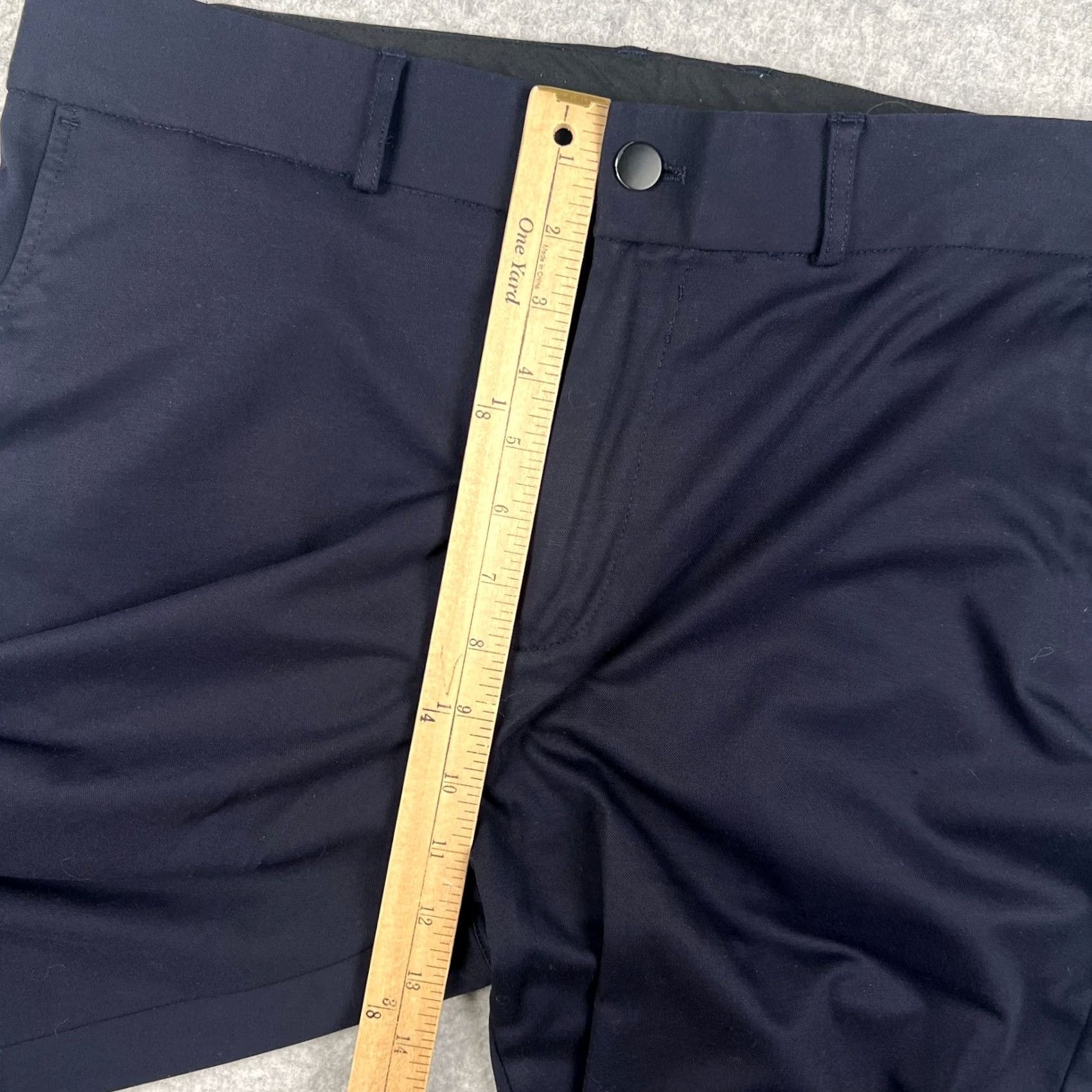 Vintage State & Liberty Pants Mens 34x30 Blue Slim Fit Stretch Performance Chino Tech Size US 34 / EU 50 - 6 Thumbnail
