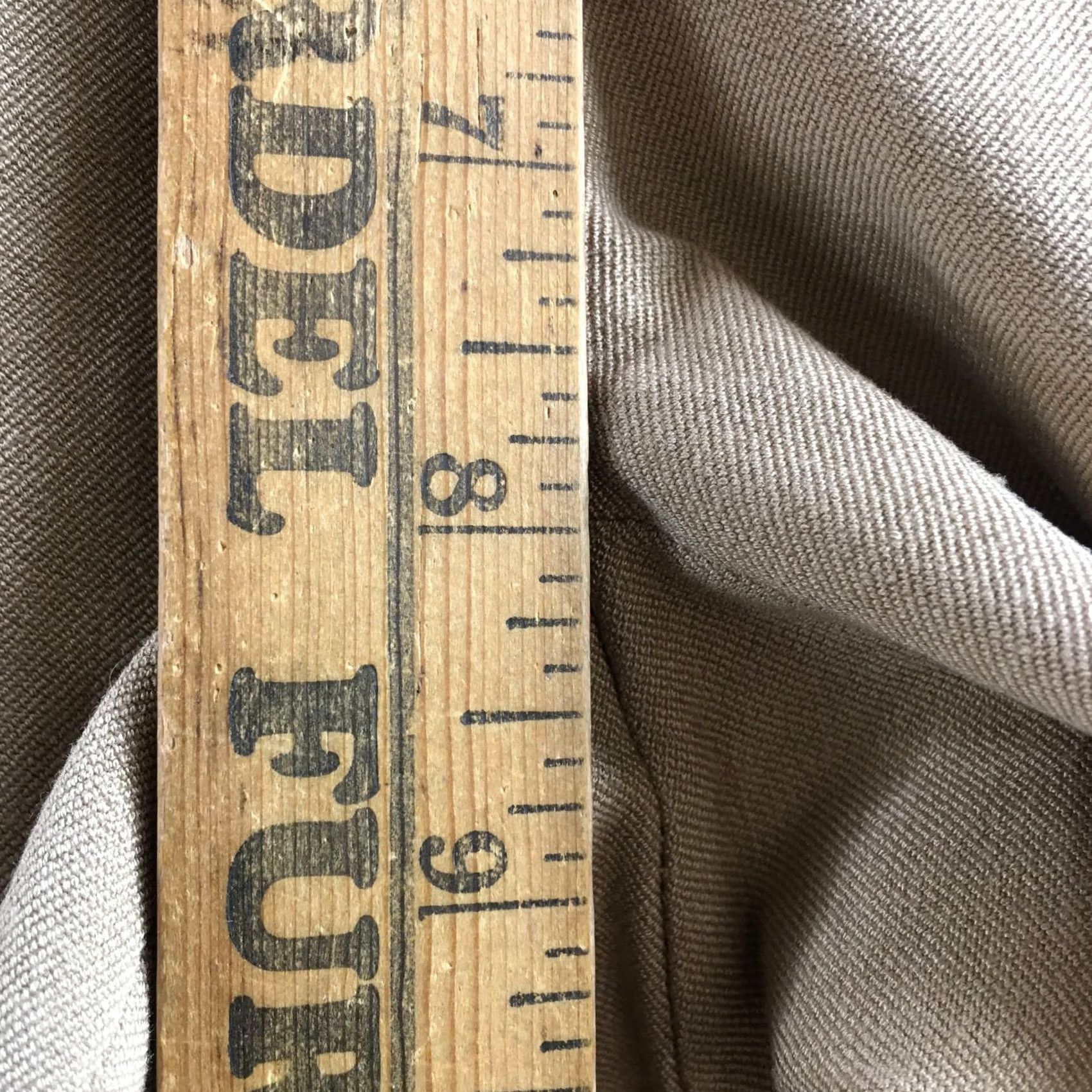 Banana Republic Banana Republic Sloan Fit Dress Pants Womens 0 Beige Low Rise Flat Front Zip Fly Pants Size 25" / US 0 / IT 36 - 7 Thumbnail